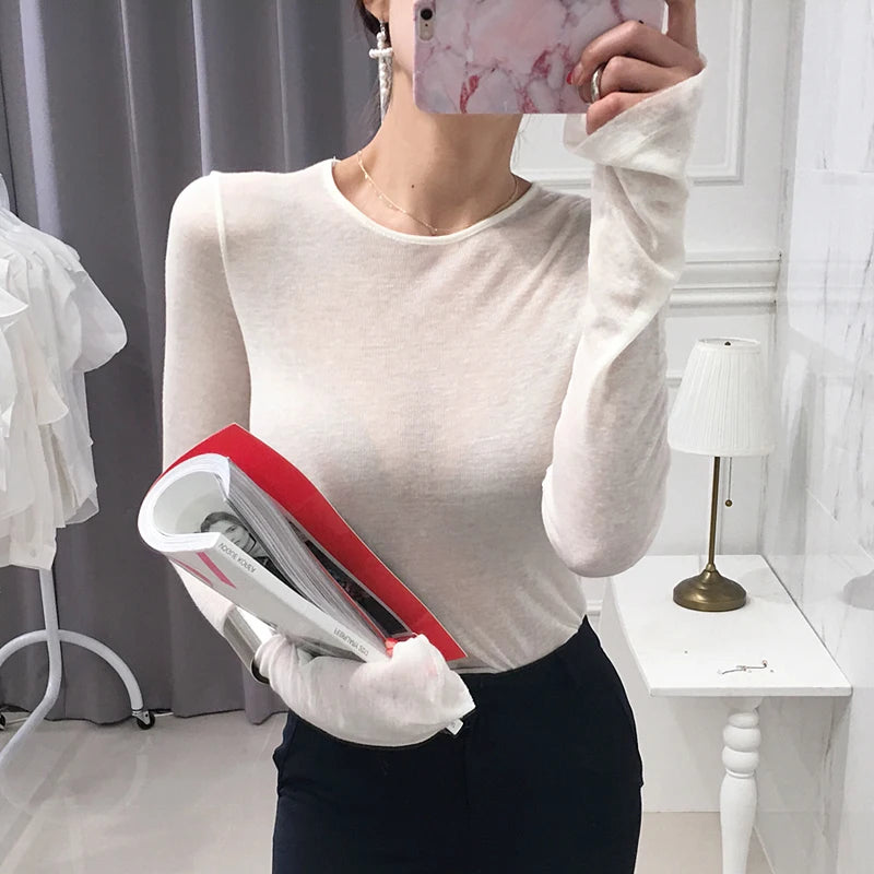 Long Sleeve Slim Style T-Shirt